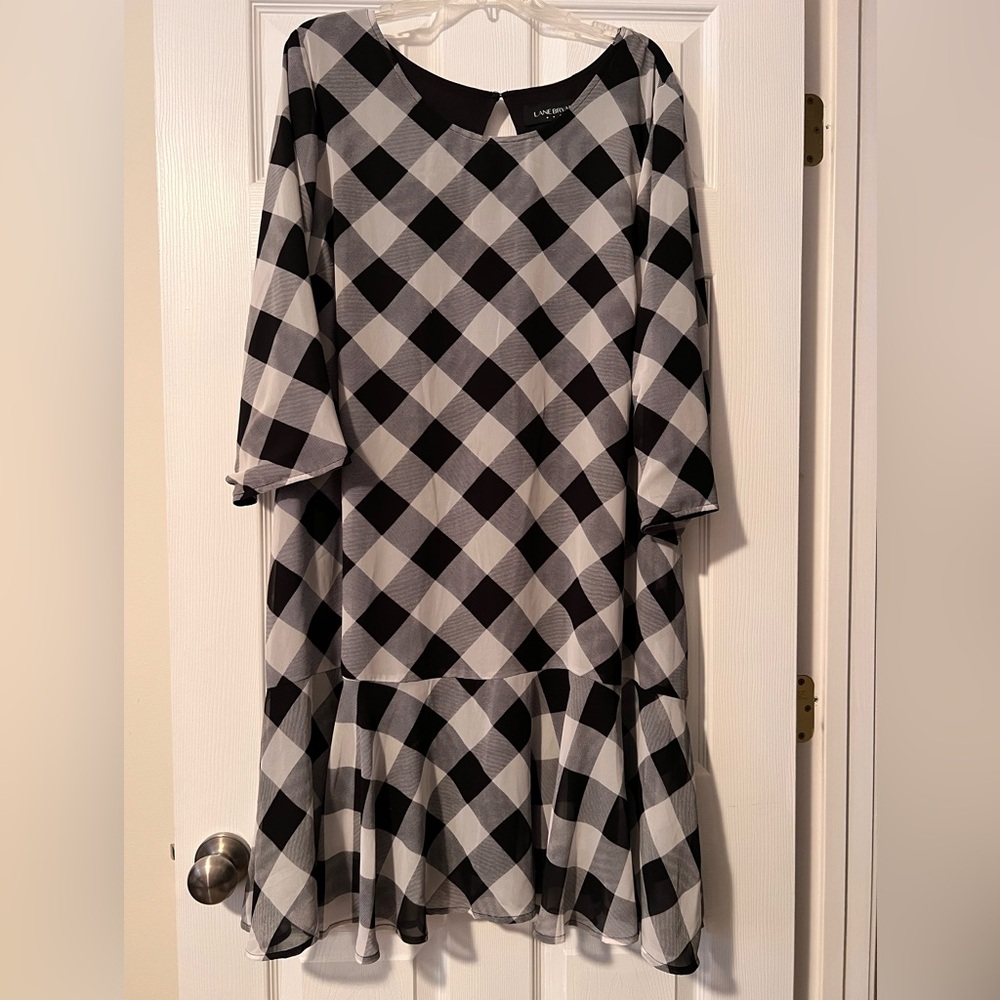 Lane Bryant Checkered Dress